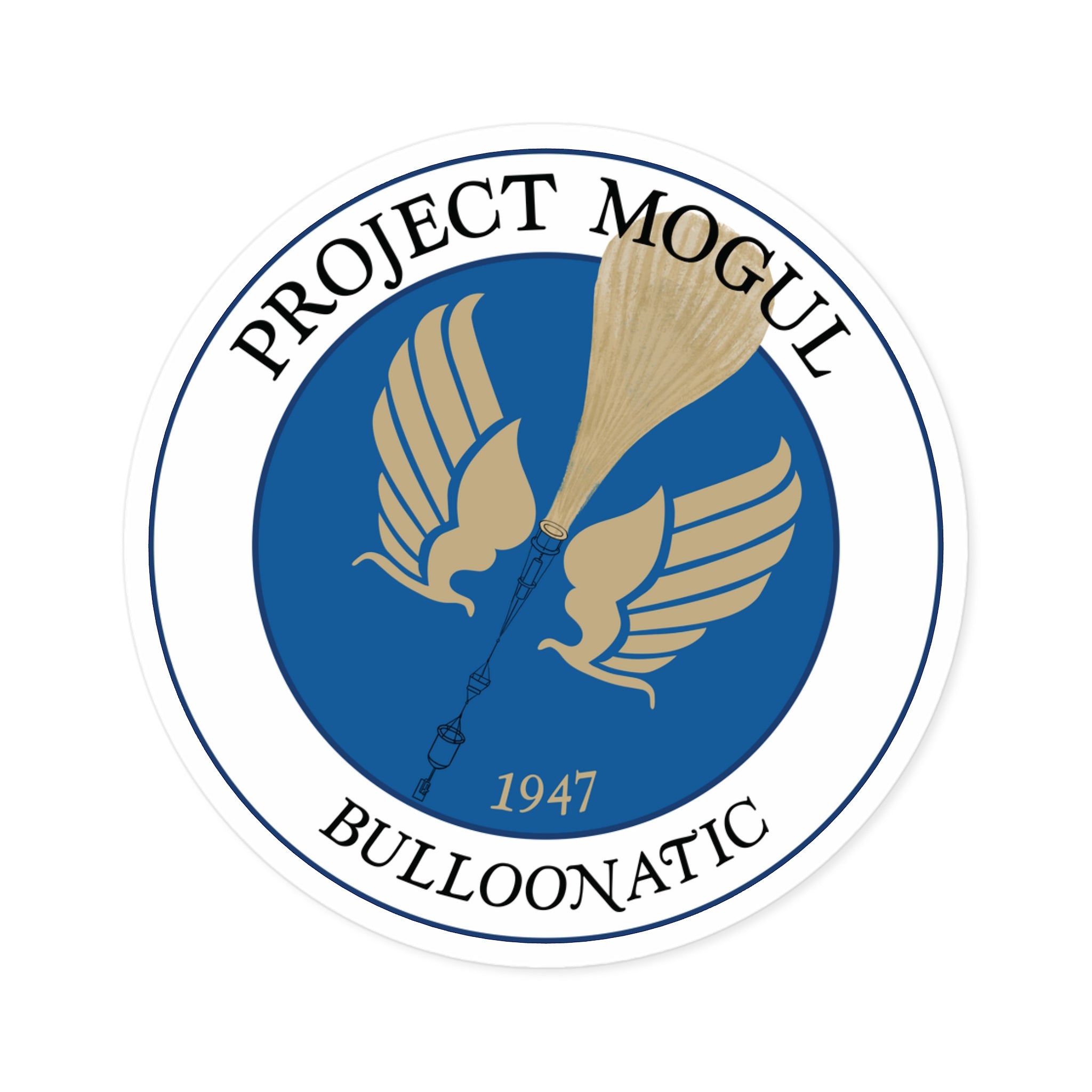 Project Mogul Round Sticker